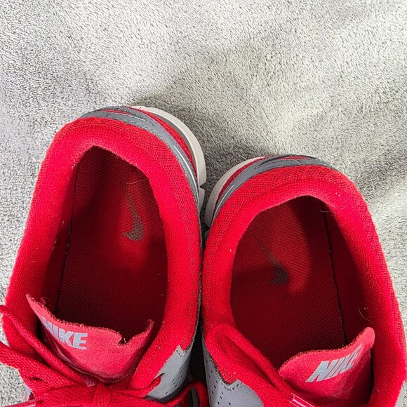 Mens Nike Flex 2012 Red & Gray Running Shoes Lightweight Mesh Size 10 - Picture 5 of 9